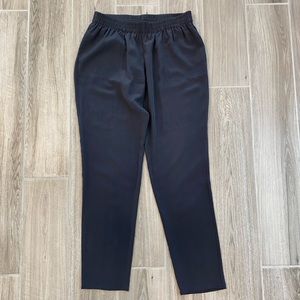 Black Joie silk pants XS